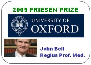 2009 Friesen Prize John Bell